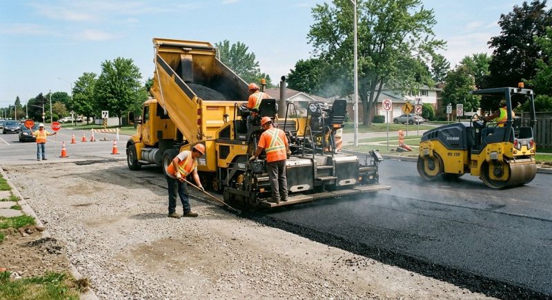 Road Paving Service in Los Angeles, CA